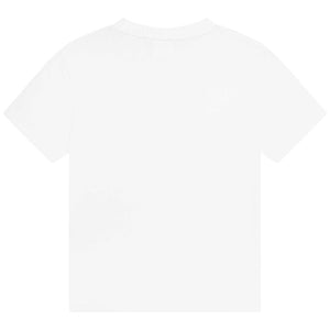 Hugo Kids Short Sleeve T-Shirt - White | Tops & T-Shirts | Bon Bon Tresor