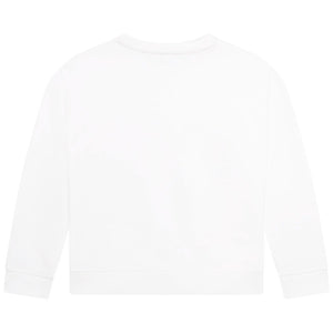 Hugo Kids Sweater White | Sweaters & Knitwear | Bon Bon Tresor