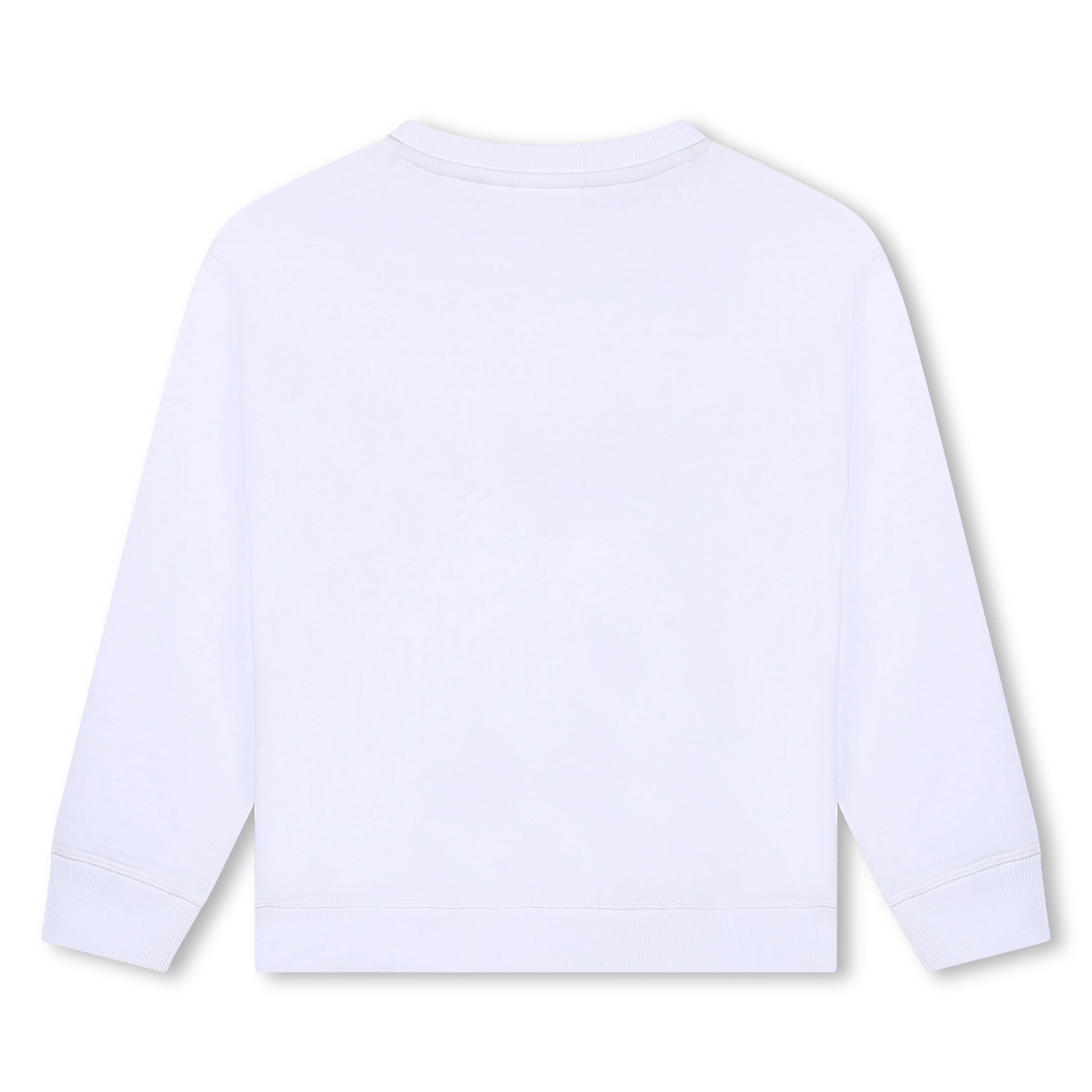 Hugo Kids Boys Fleece Sweatshirt - White | Sweaters & Knitwear | Bon Bon Tresor