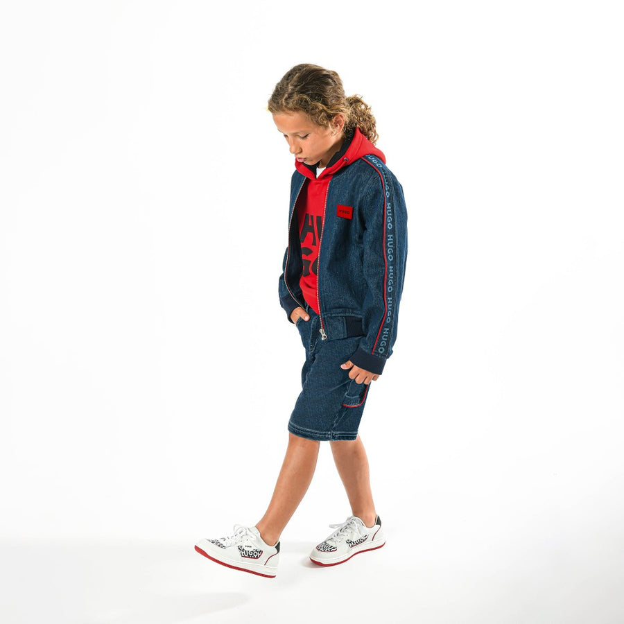 Hugo Kids Trainers White | Sneakers | Bon Bon Tresor