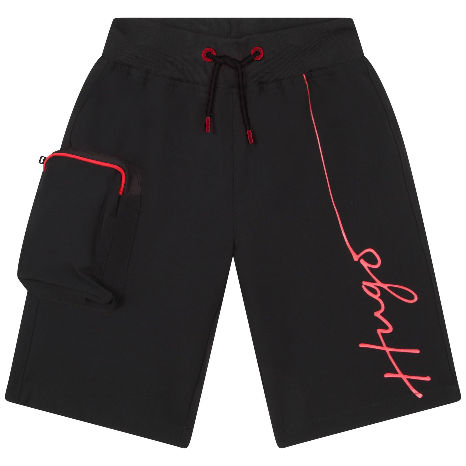 Hugo Kids Boys Bermuda Shorts Black | Shorts | Bon Bon Tresor
