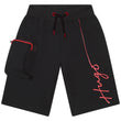 Hugo Kids Boys Bermuda Shorts Black | Shorts | Bon Bon Tresor