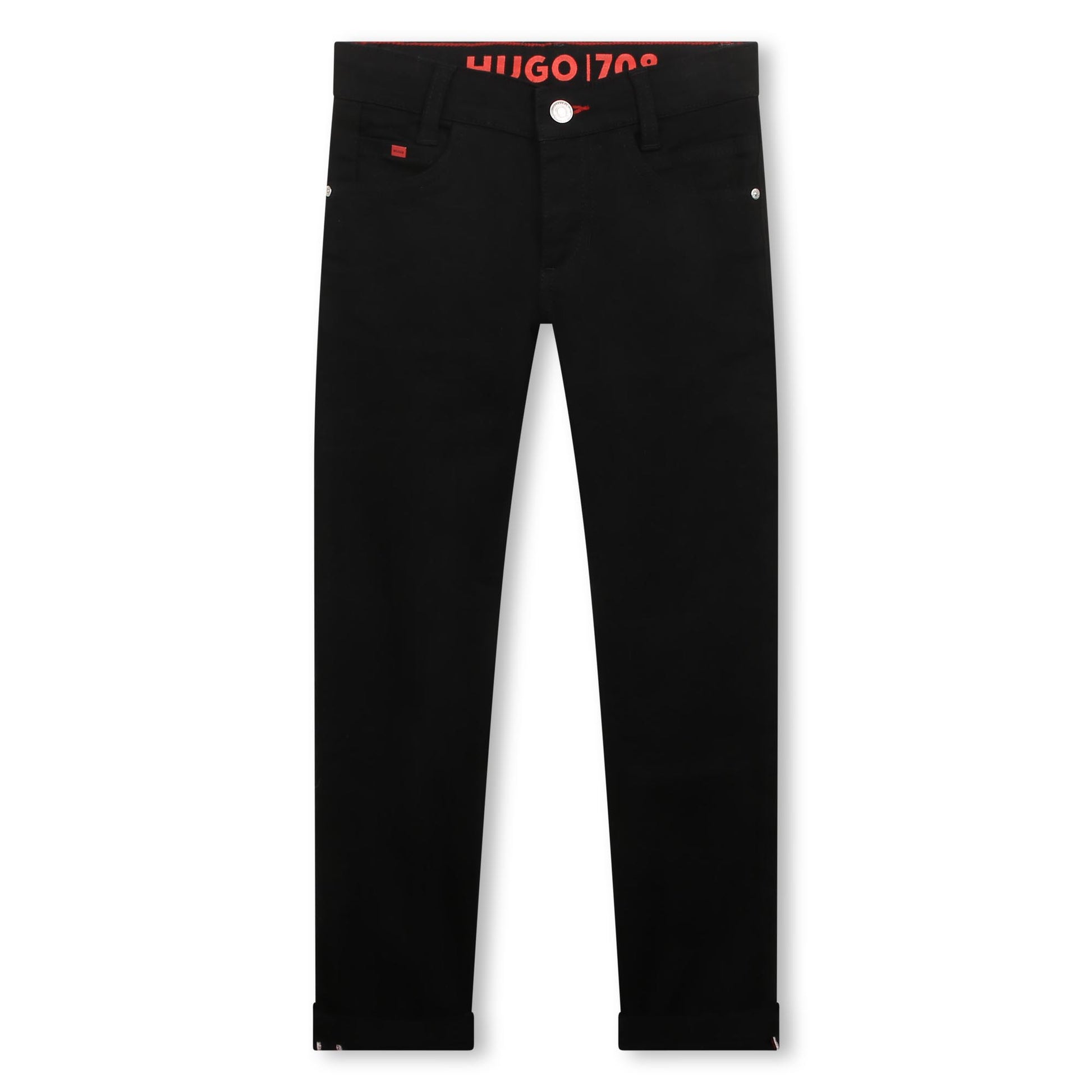 Hugo Kids Boys Denim Jeans - Black | Trousers | Bon Bon Tresor