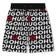 Hugo Kids Boys Monogram Shorts Black | Shorts | Bon Bon Tresor