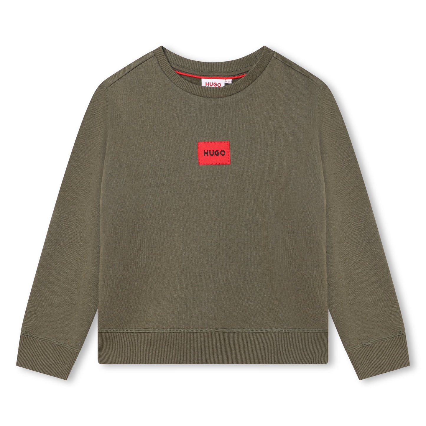 Hugo Kids Boys Sweatshirt - Khaki | Sweaters & Knitwear | Bon Bon Tresor