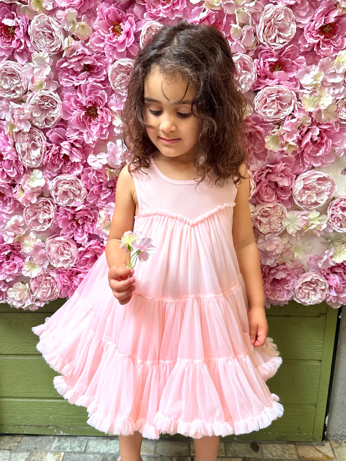 Mimi Miya Juliana Girls Tulle Dress