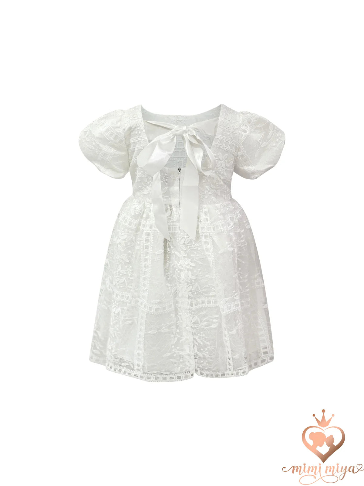 Mimi Miya Grazia Girls Lace Dress