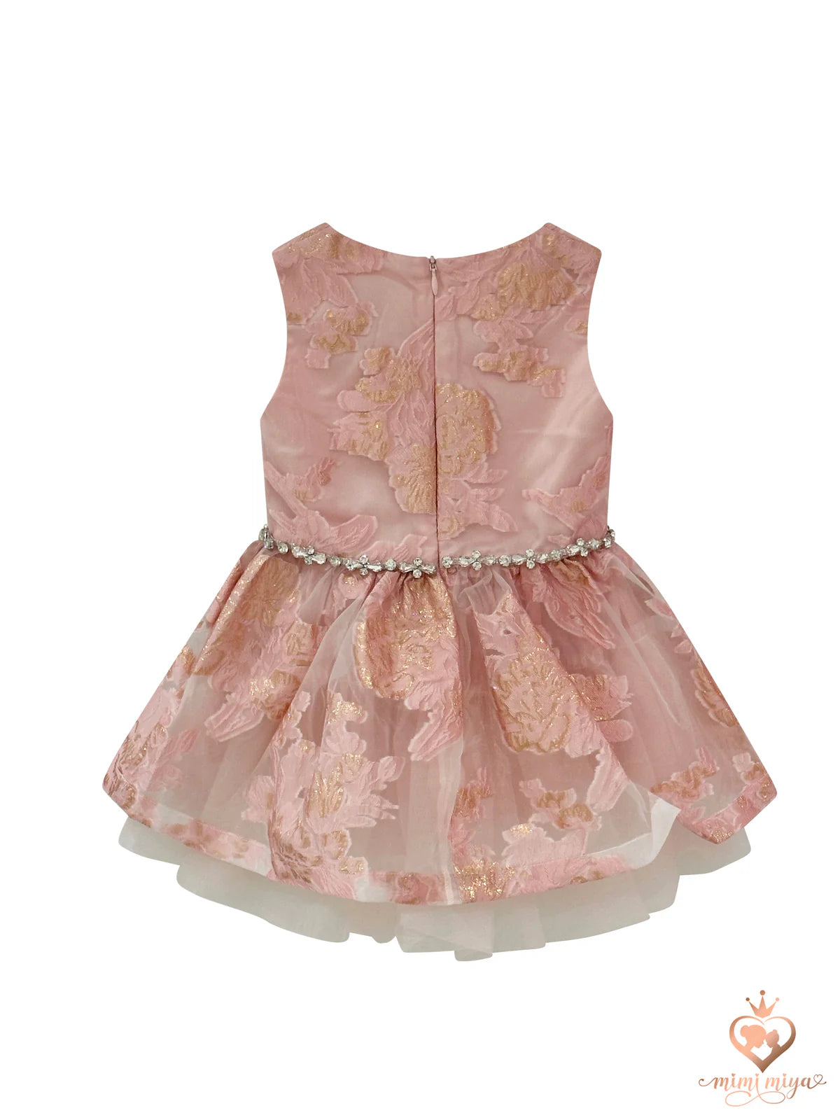 Mimi Miya Amelia Brocade Girls Dress