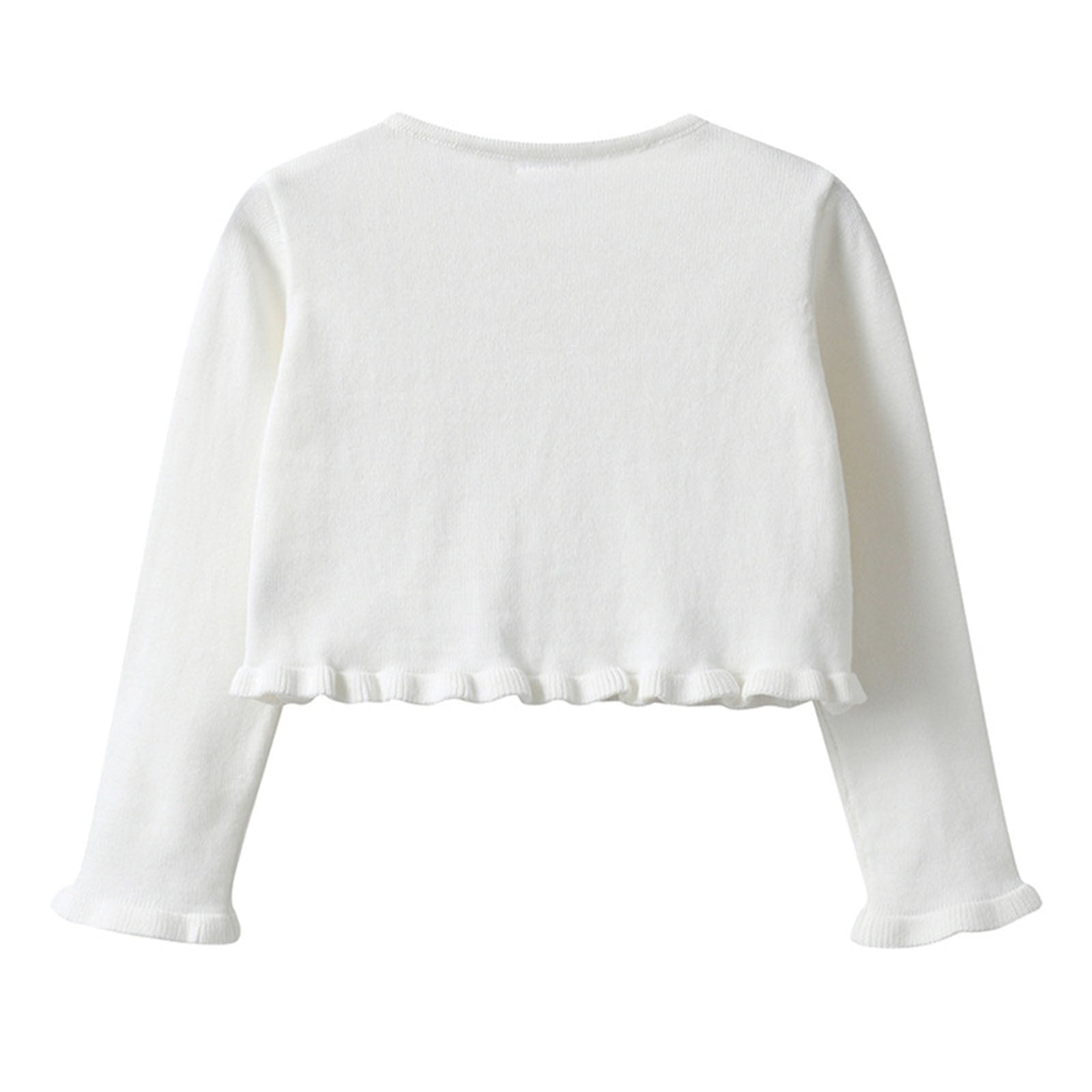 Mimi Miya Arabela Girl's Pink Bow Cardigan | Sweaters & Knitwear | Bon Bon Tresor