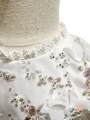 Mimi Miya Lily Christening Dress/Gown with Detachable Overskirt | Gowns | Bon Bon Tresor