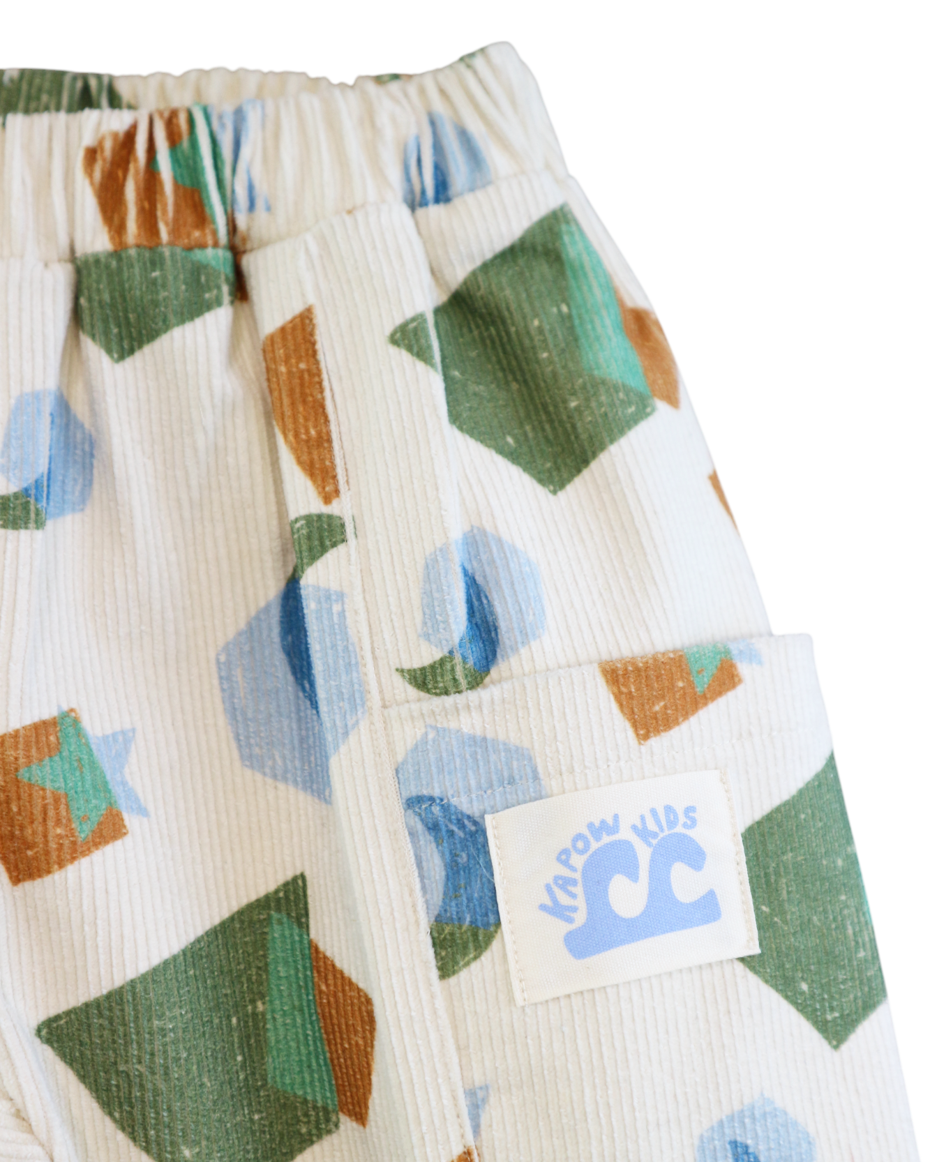 Kapow Kids Boys Sound & Colour Corduroy Pants | Trousers | Bon Bon Tresor
