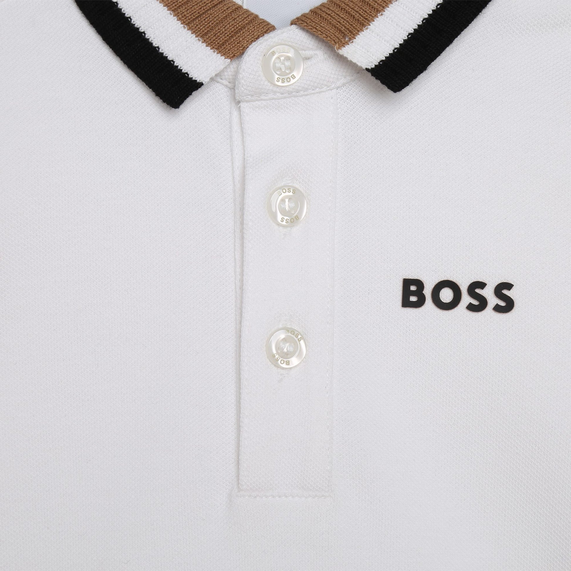 BOSS KIDSWEAR Infant Short Sleeve Polo | Tops & T-Shirts | Bon Bon Tresor
