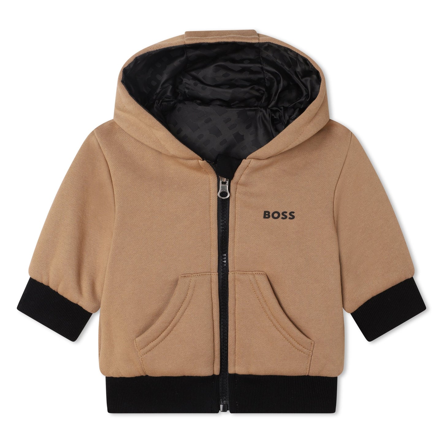 BOSS KIDSWEAR Infant Monogram Reversible Cardigan | Sweaters & Knitwear | Bon Bon Tresor