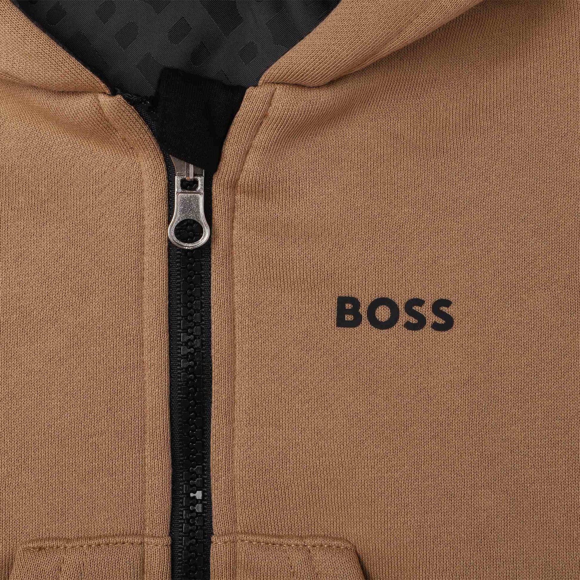 BOSS KIDSWEAR Infant Monogram Reversible Cardigan | Sweaters & Knitwear | Bon Bon Tresor