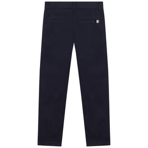 BOSS KIDSWEAR Navy Chino Trousers | Pants & Shorts | Bon Bon Tresor
