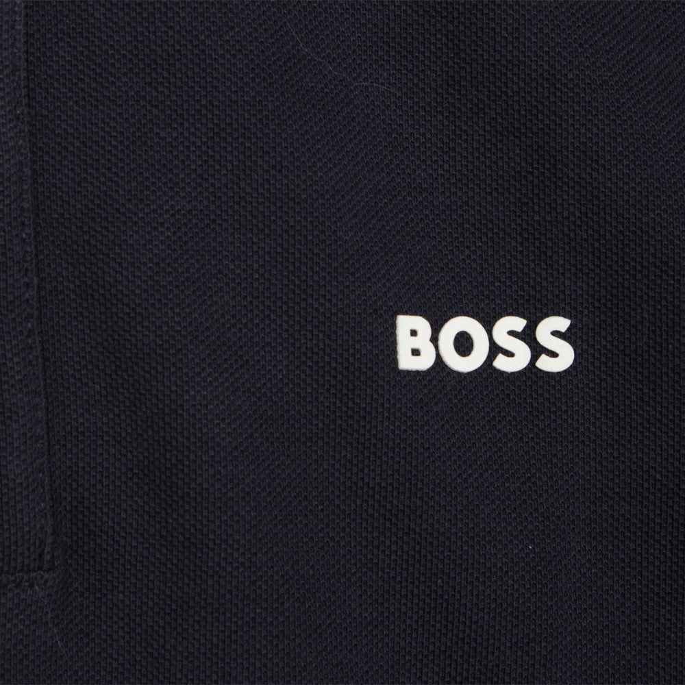 BOSS KIDSWEAR Baby Boys Navy Short Sleeve Polo | Tops & T-Shirts | Bon Bon Tresor