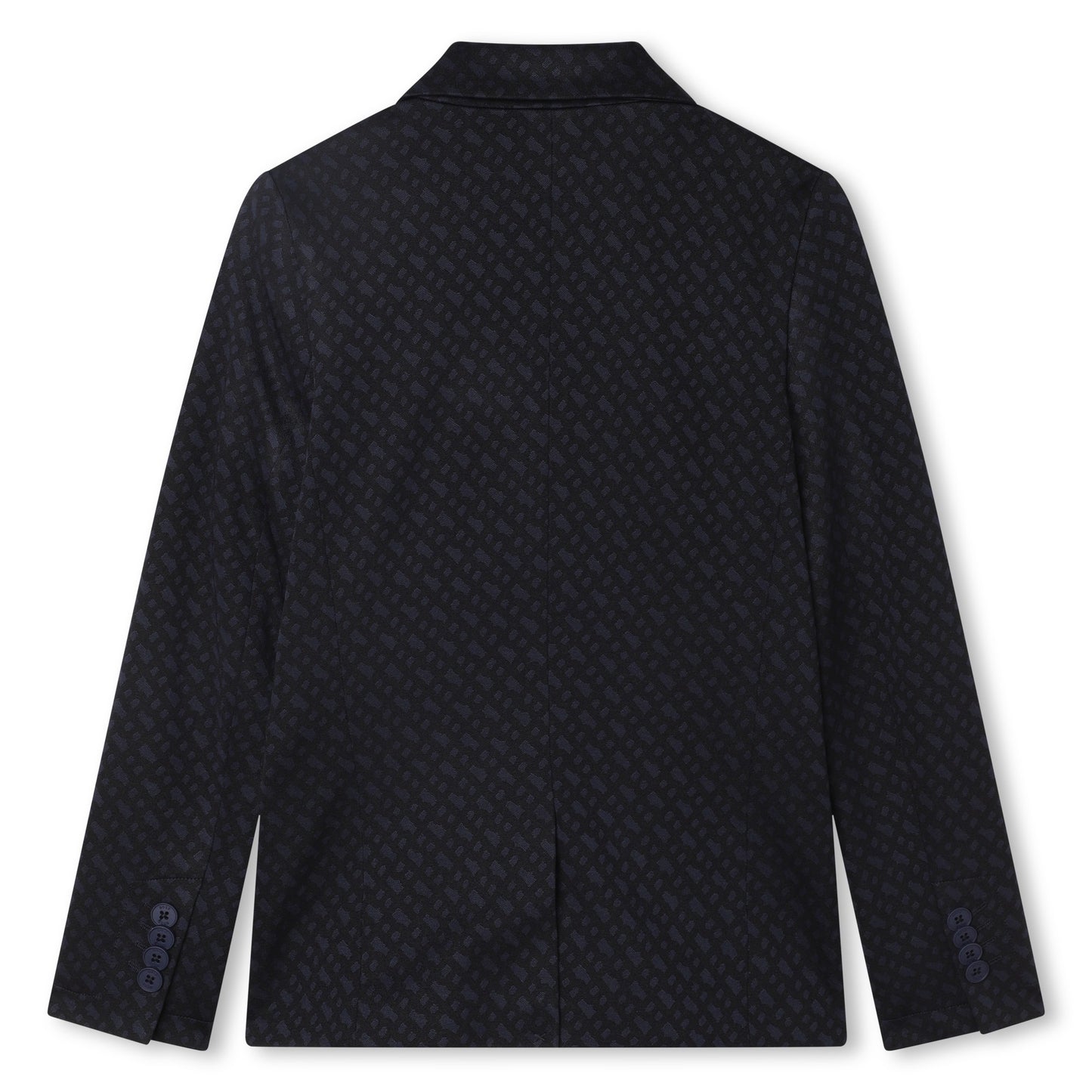 BOSS KIDSWEAR Boys Electric Blue Monogram Suit Jacket | Suits & Sets | Bon Bon Tresor