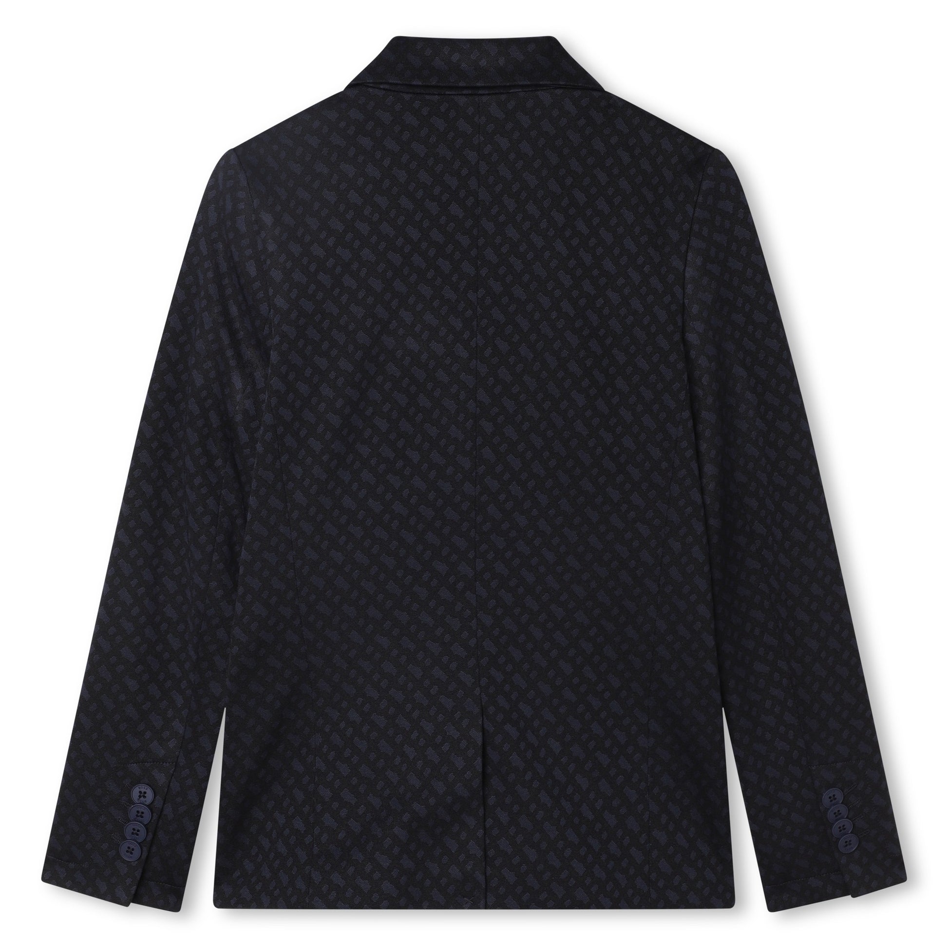 BOSS KIDSWEAR Boys Electric Blue Monogram Suit Jacket | Suits & Sets | Bon Bon Tresor