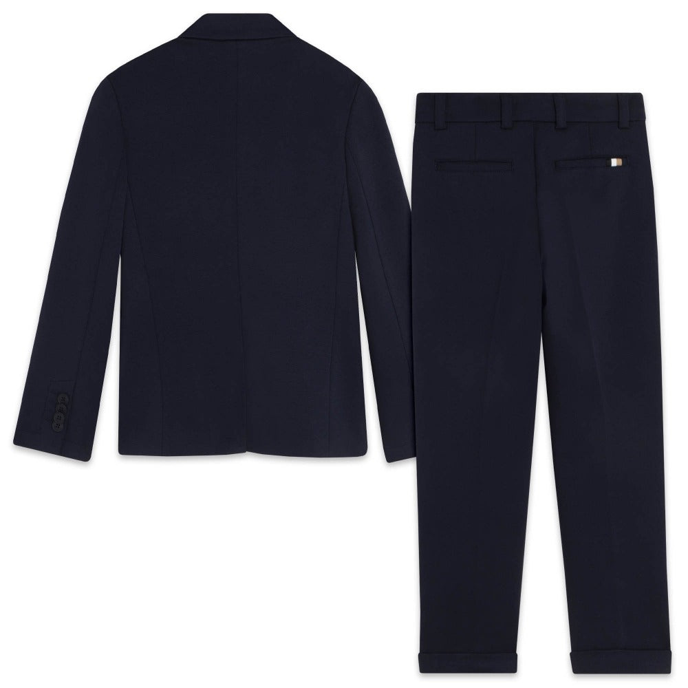 BOSS KIDSWEAR Boys Navy Jacket and Trousers Set | Suits & Sets | Bon Bon Tresor