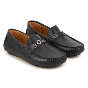 BOSS KIDSWEAR Navy Loafers | Moccasins & Loafers | Bon Bon Tresor