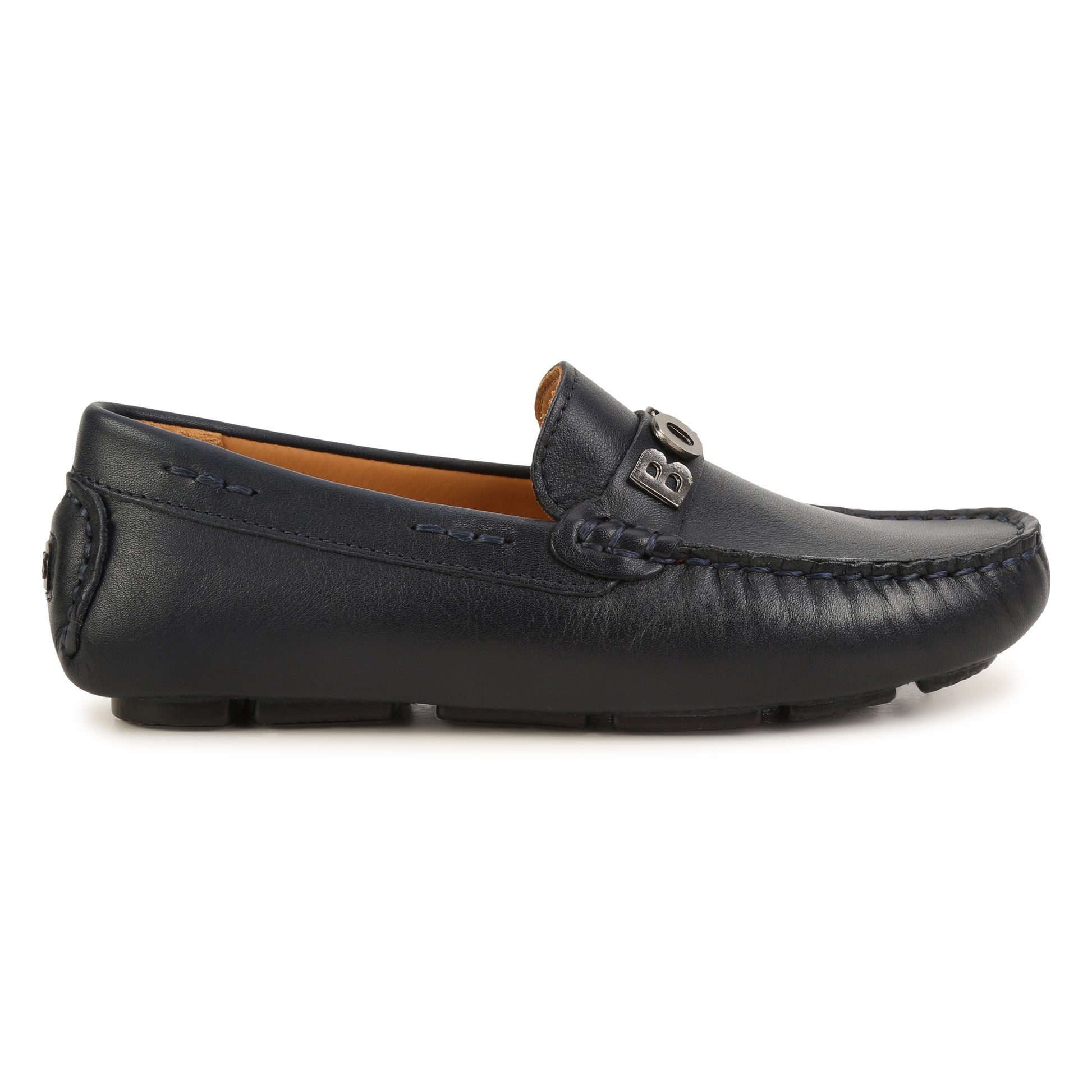BOSS KIDSWEAR Navy Loafers | Moccasins & Loafers | Bon Bon Tresor