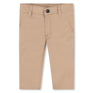 BOSS KIDSWEAR Infant Beige Twill Trousers | Pants & Shorts | Bon Bon Tresor