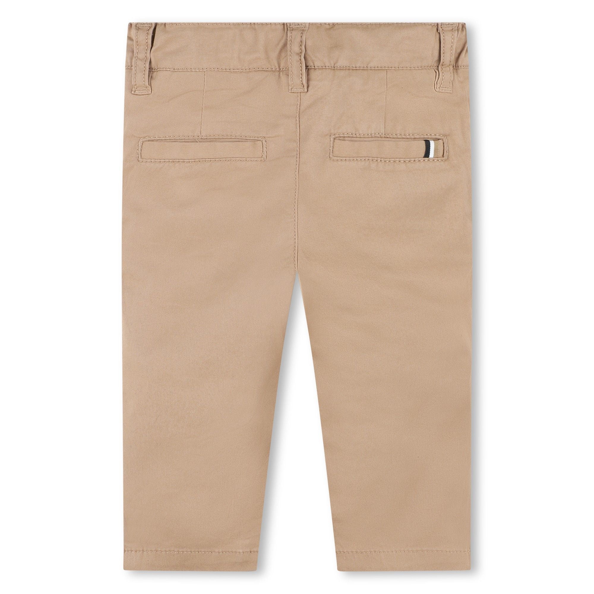 BOSS KIDSWEAR Infant Beige Twill Trousers