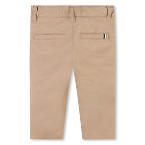 BOSS KIDSWEAR Infant Beige Twill Trousers | Pants & Shorts | Bon Bon Tresor