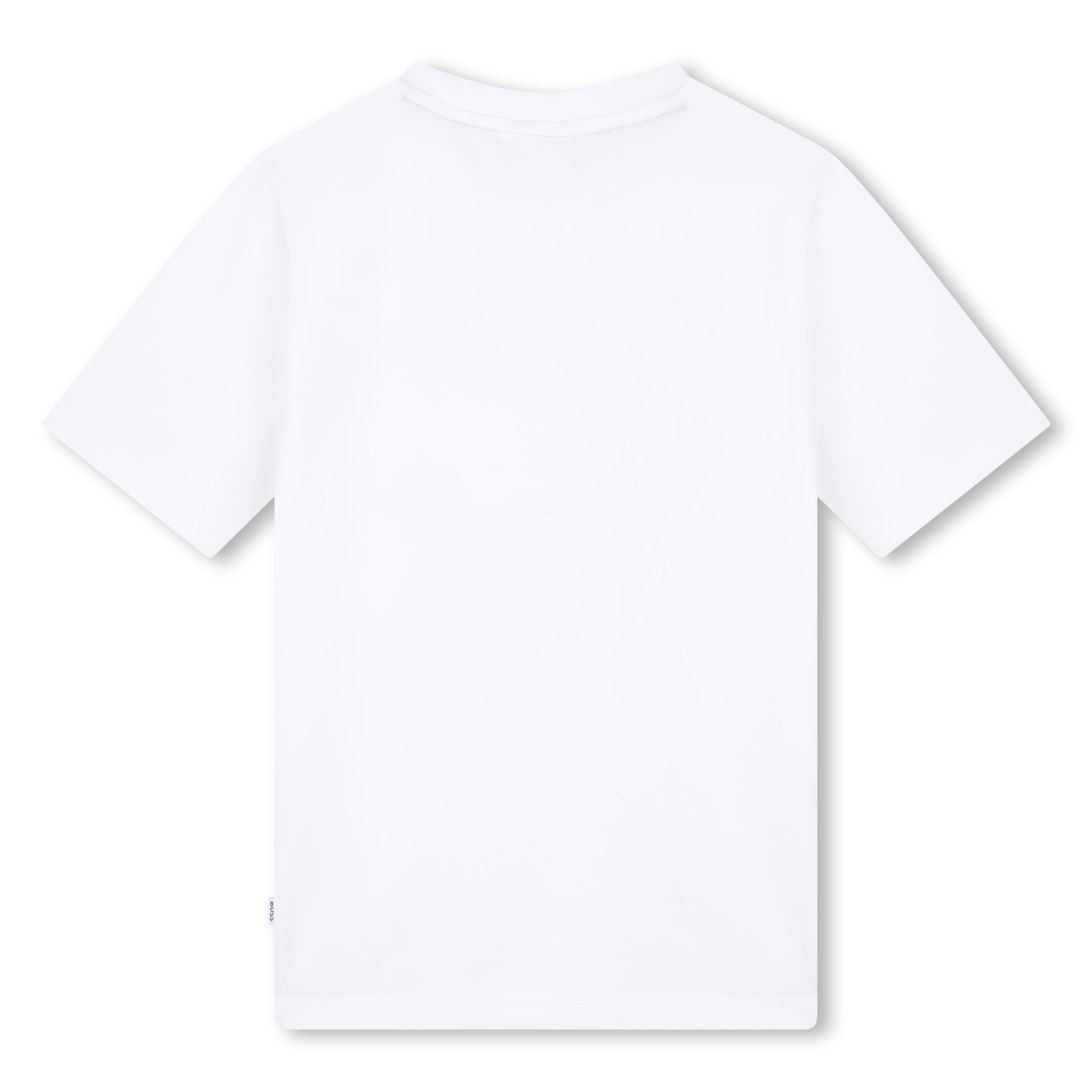 BOSS KIDSWEAR Boys White Short Sleeve Tee Shirt | Tops | Bon Bon Tresor