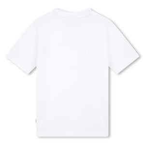 BOSS KIDSWEAR White Short Sleeve Tee Shirt | Tops & T-Shirts | Bon Bon Tresor