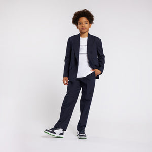 BOSS KIDSWEAR Navy Suit Trousers | Suits & Sets | Bon Bon Tresor