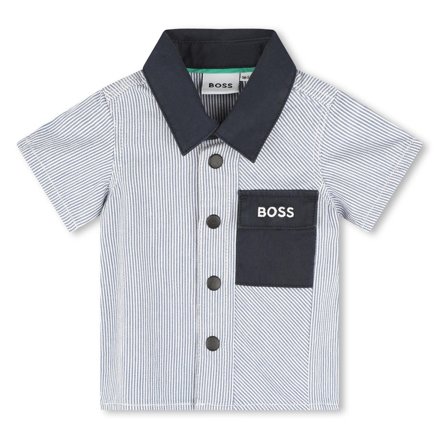 BOSS KIDSWEAR Infant Shirt and Shorts Set Gift Box | Suits & Sets | Bon Bon Tresor