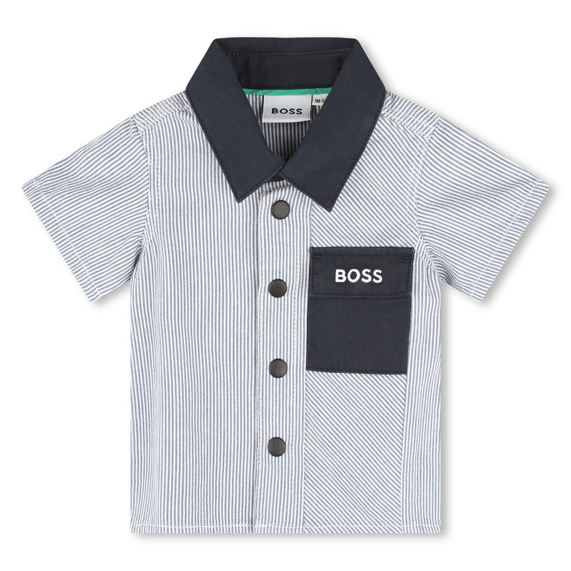BOSS KIDSWEAR Infant Shirt and Shorts Set Gift Box | Suits & Sets | Bon Bon Tresor