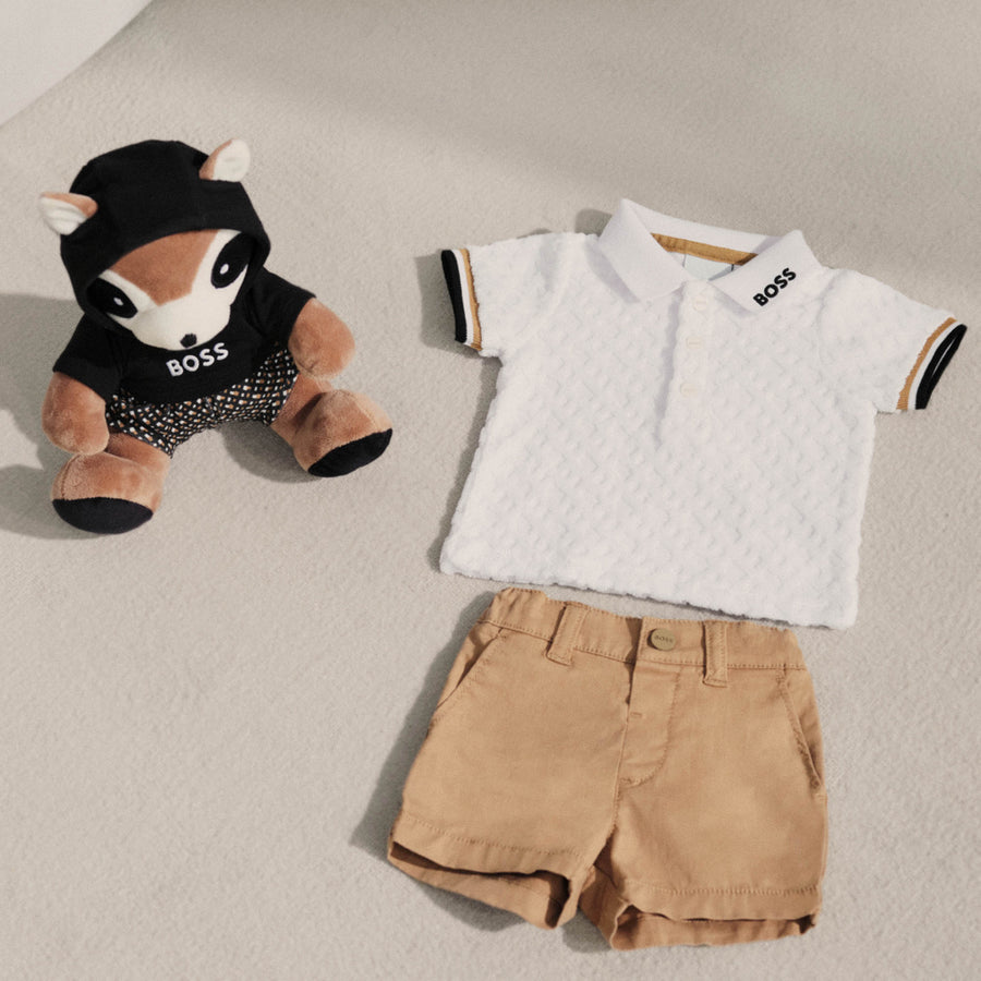 BOSS KIDSWEAR Infant Polo and Shorts Set Gift Box | Suits & Sets | Bon Bon Tresor