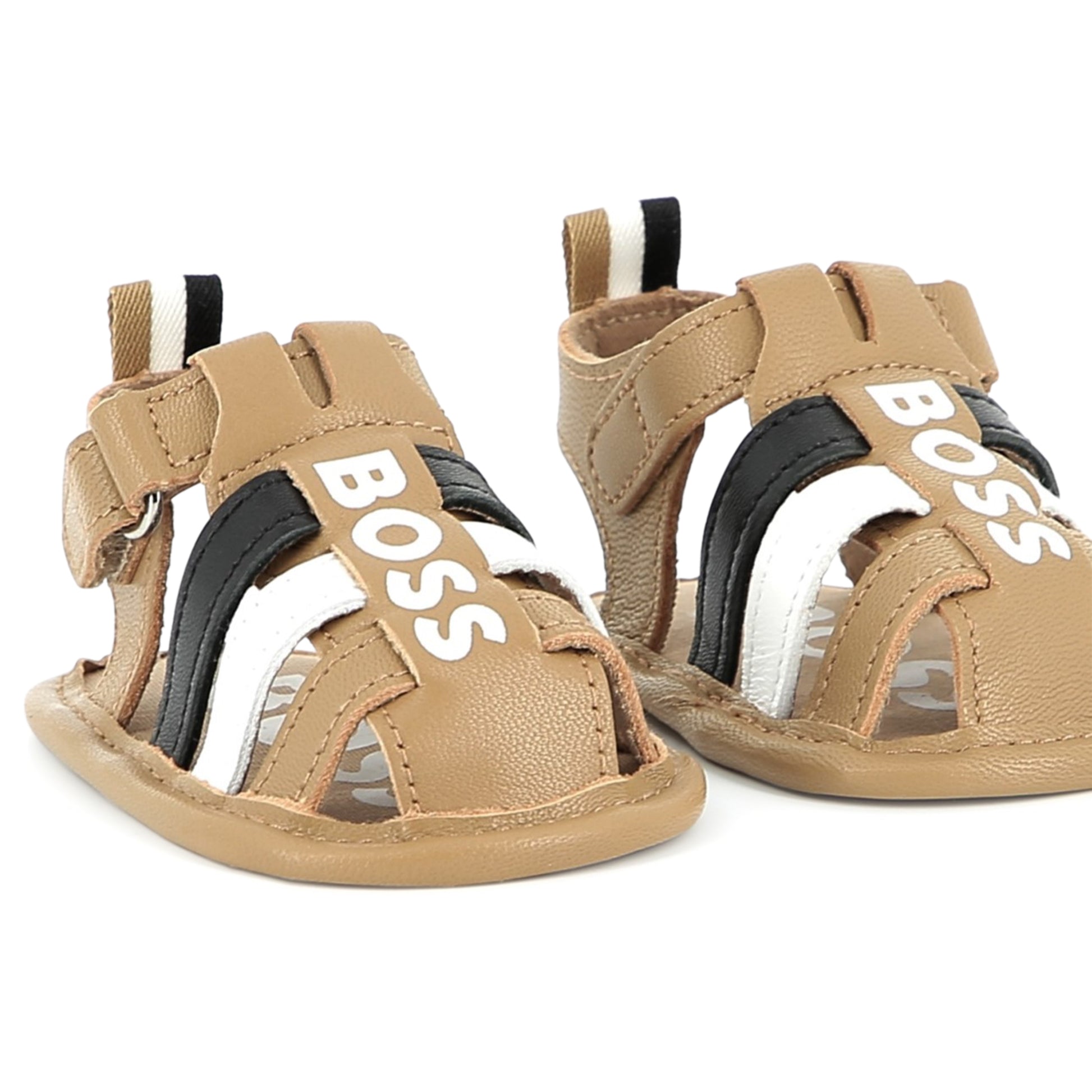 BOSS KIDSWEAR Baby Boys Tan Sandals | Sandals | Bon Bon Tresor