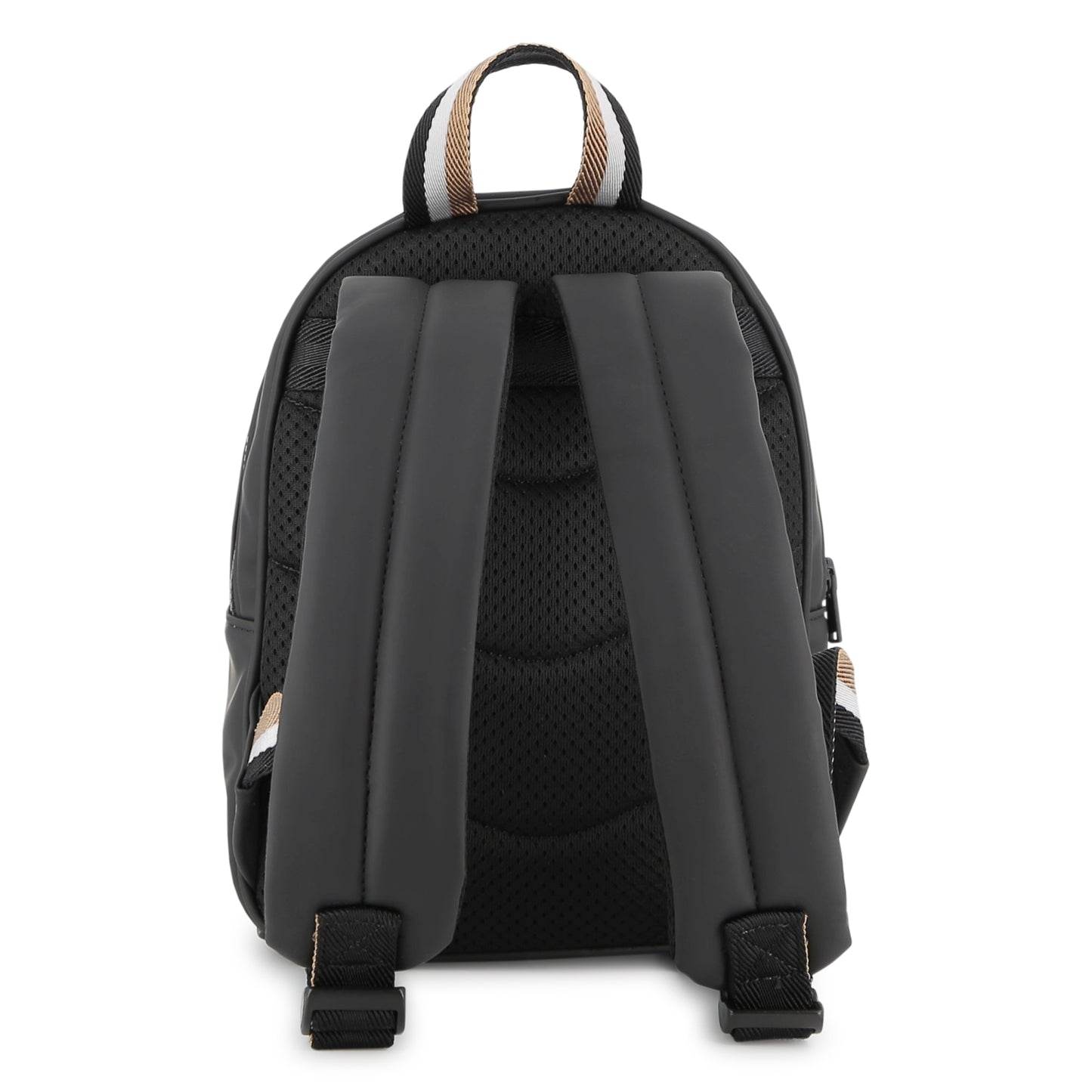 BOSS KIDSWEAR Boys Black Backpack with Silicon Logo | Bags | Bon Bon Tresor