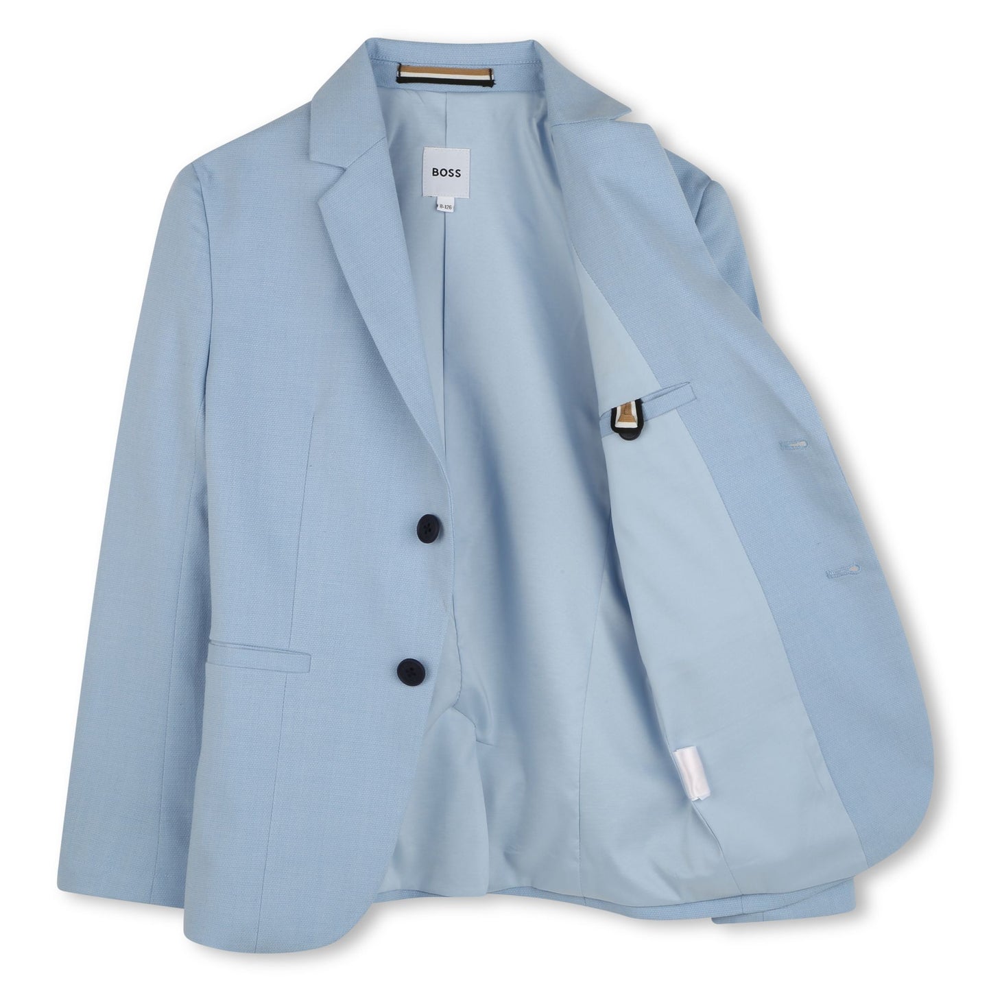 BOSS KIDSWEAR Boys Persian Blue Suit Jacket | Suits & Sets | Bon Bon Tresor