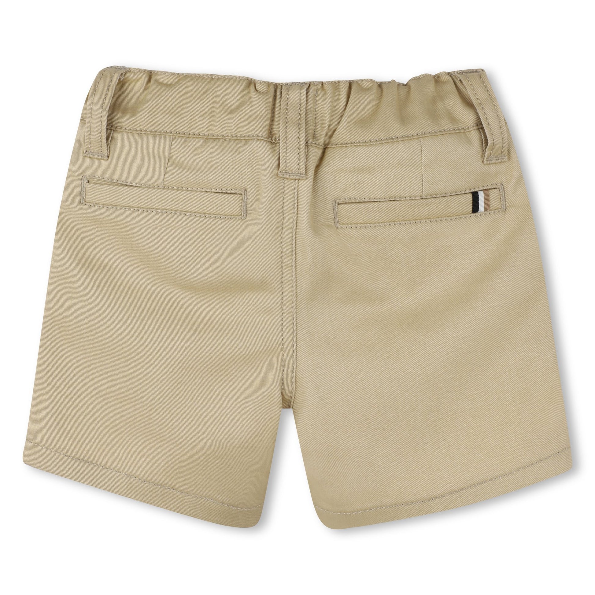 BOSS KIDSWEAR Baby Boys Stone Cotton Shorts | Shorts | Bon Bon Tresor