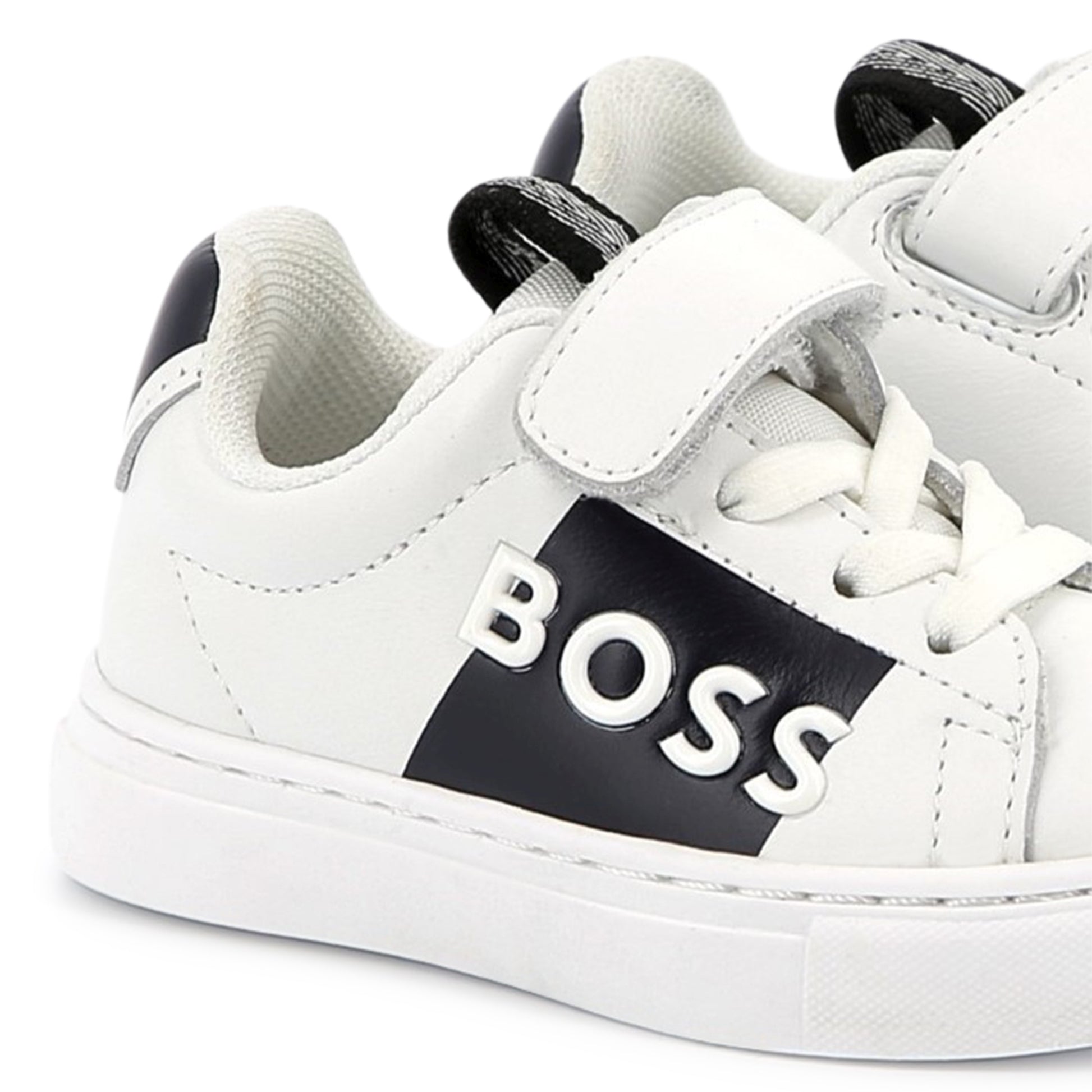 BOSS KIDSWEAR Boys White Trainers | Sneakers | Bon Bon Tresor