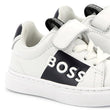 BOSS KIDSWEAR Boys White Trainers | Sneakers | Bon Bon Tresor