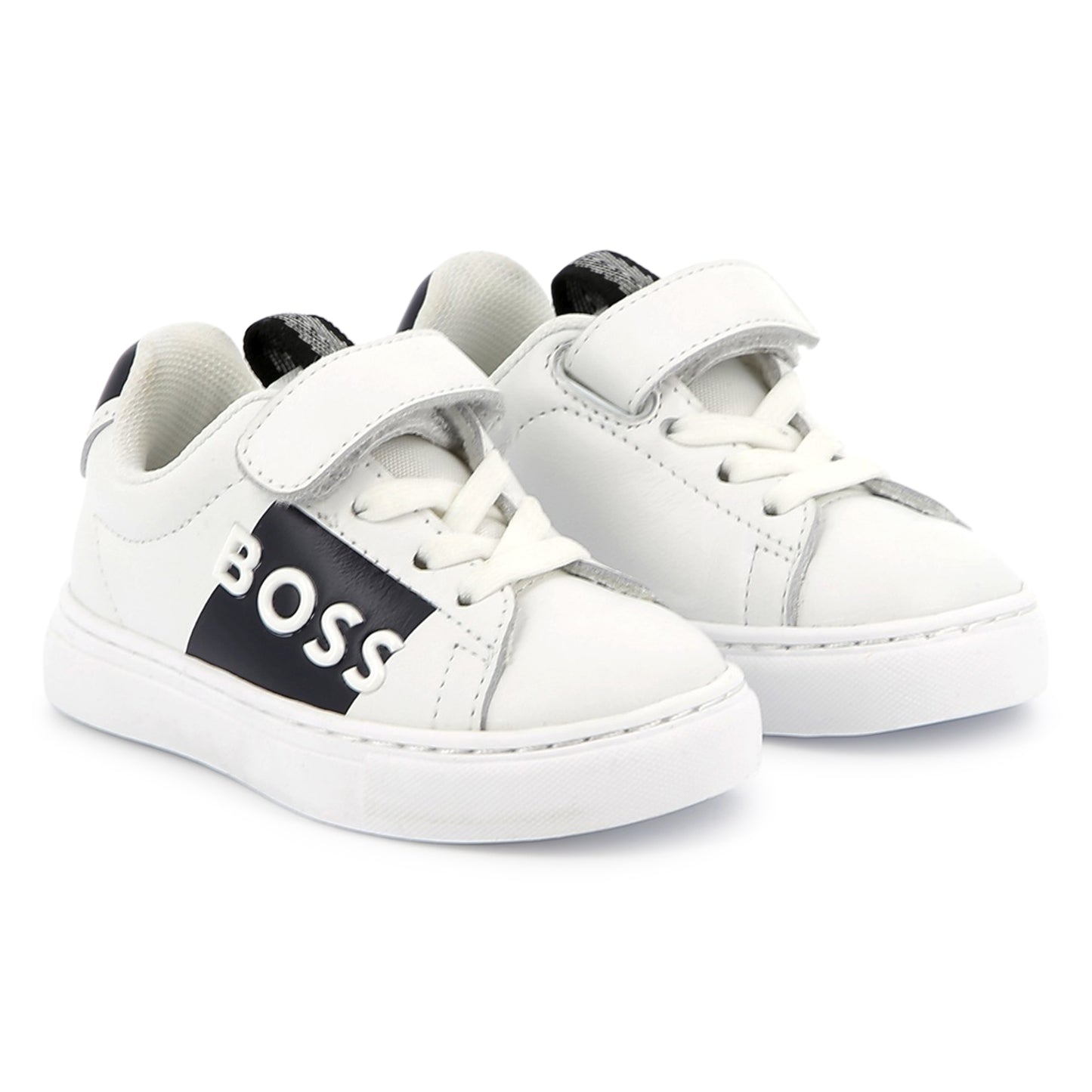 BOSS KIDSWEAR Boys White Trainers | Sneakers | Bon Bon Tresor