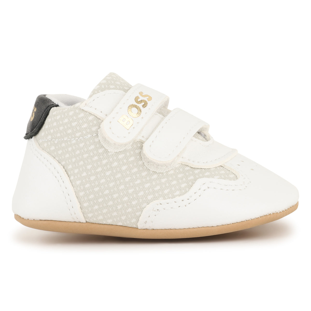 HUGO BOSS KIDS Baby Boys White Trainers Gift Box