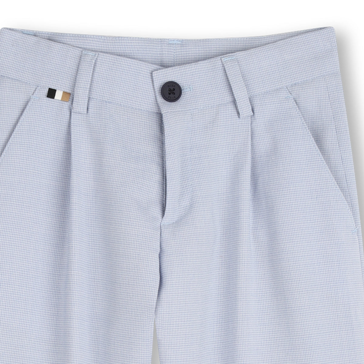 BOSS Boys Ceremonial Suit Trousers - Pewter | Suits & Sets | Bon Bon Tresor