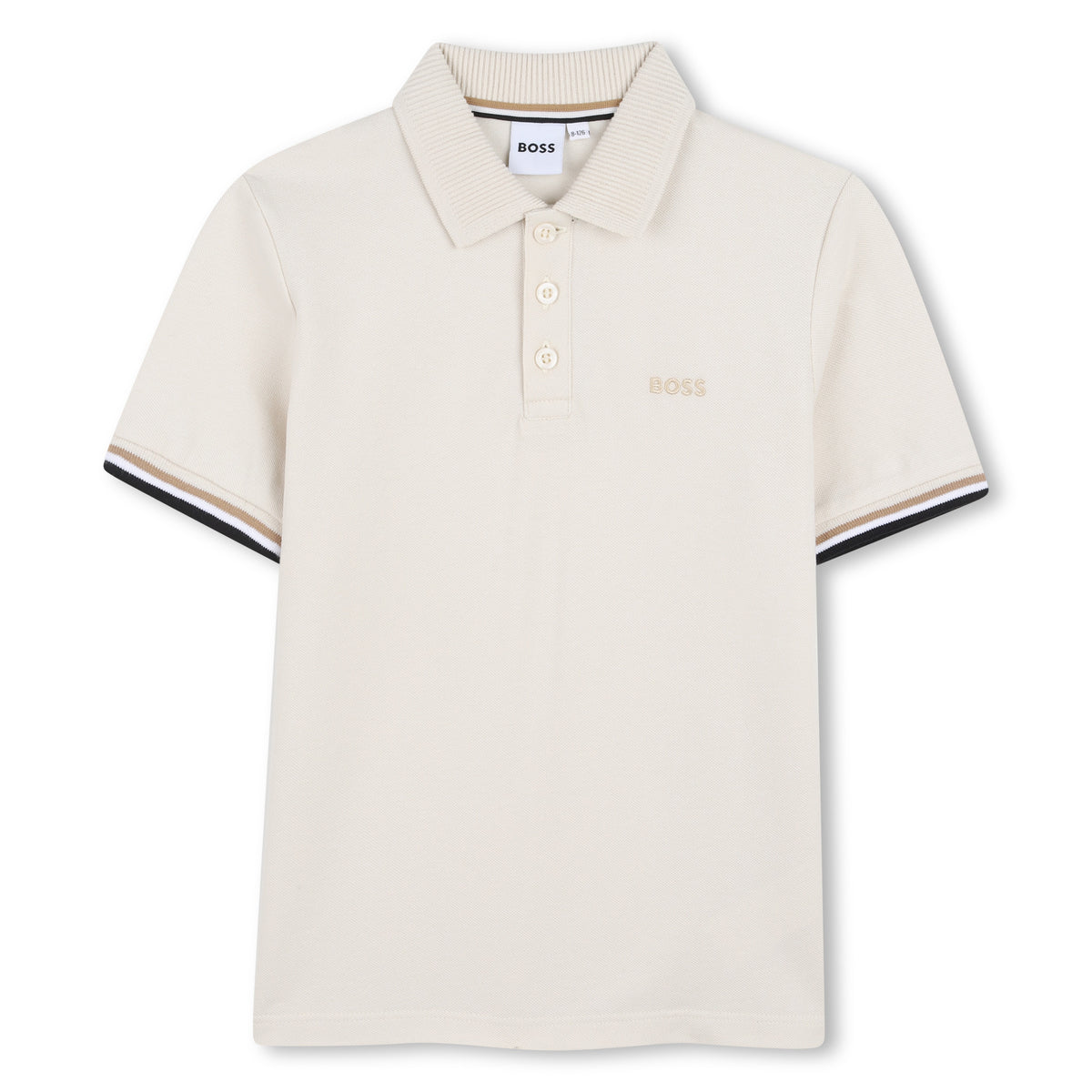 BOSS KIDS Boys Sand Polo Shirt | Tops & Shirts | Bon Bon Tresor