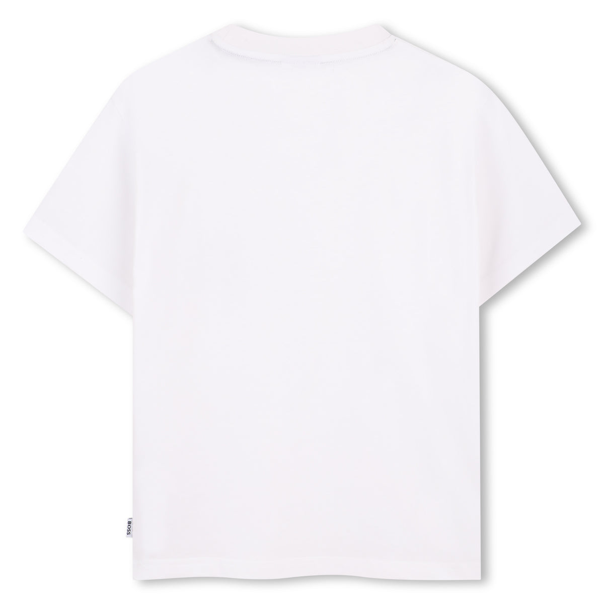 BOSS Boys White Graphics Short Sleeve T-Shirt | Tops & Shirts | Bon Bon Tresor