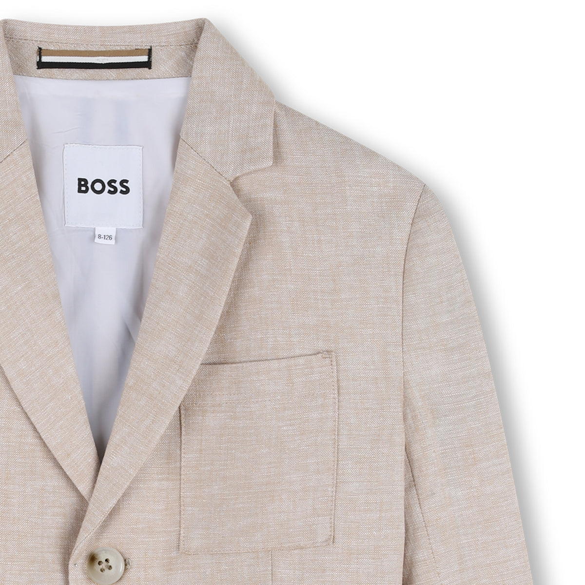 BOSS Boys Linen Suit Jacket | Suits & Sets | Bon Bon Tresor
