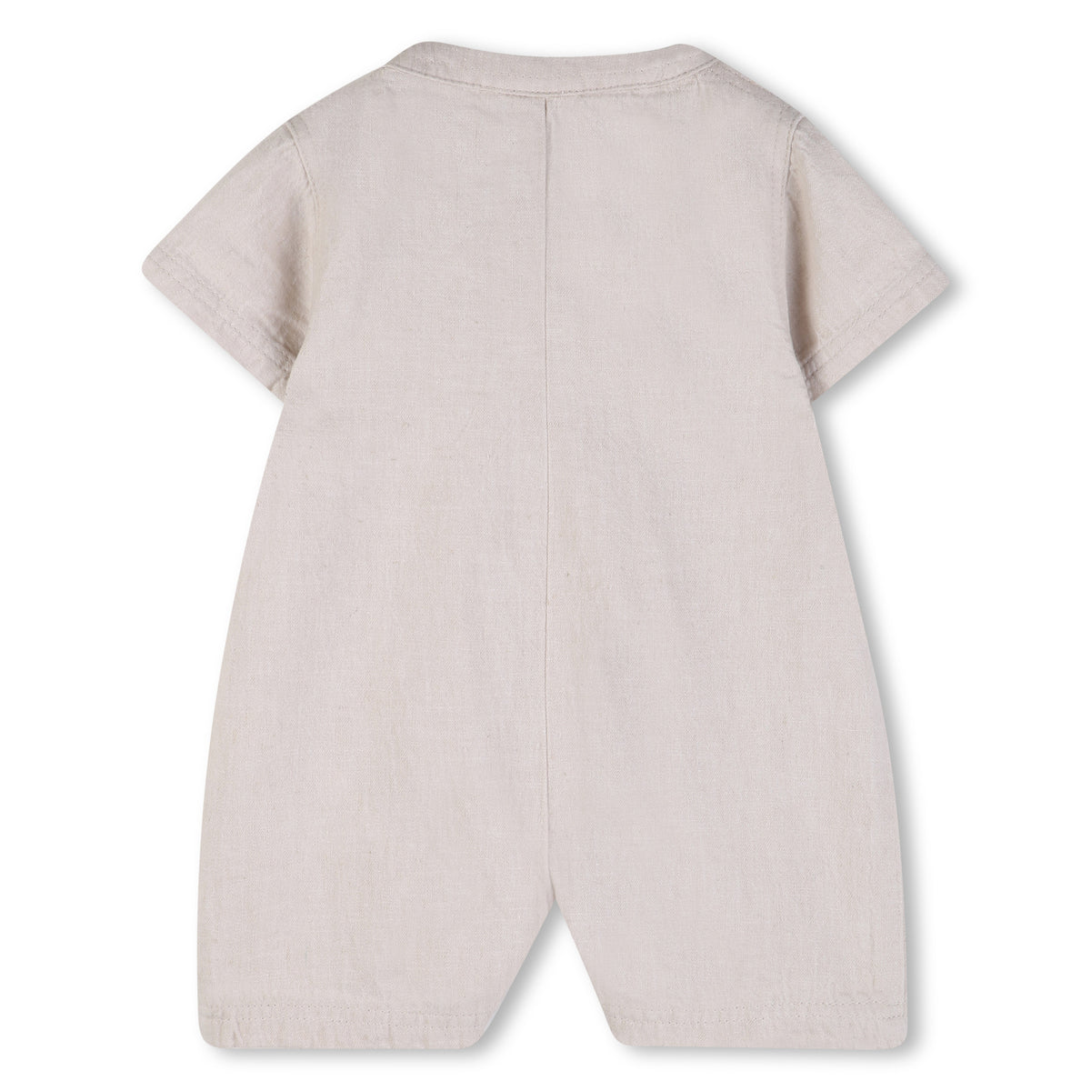 BOSS KIDS Baby Boys Short Sleeve Linen Jumpsuit
