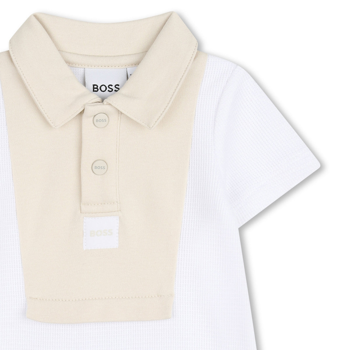 BOSS KIDS Baby Boys Short Sleeve Jumpsuit