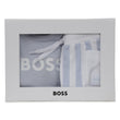 BOSS KIDS Baby Boys T-shirt and Blue Stripe Shorts Set