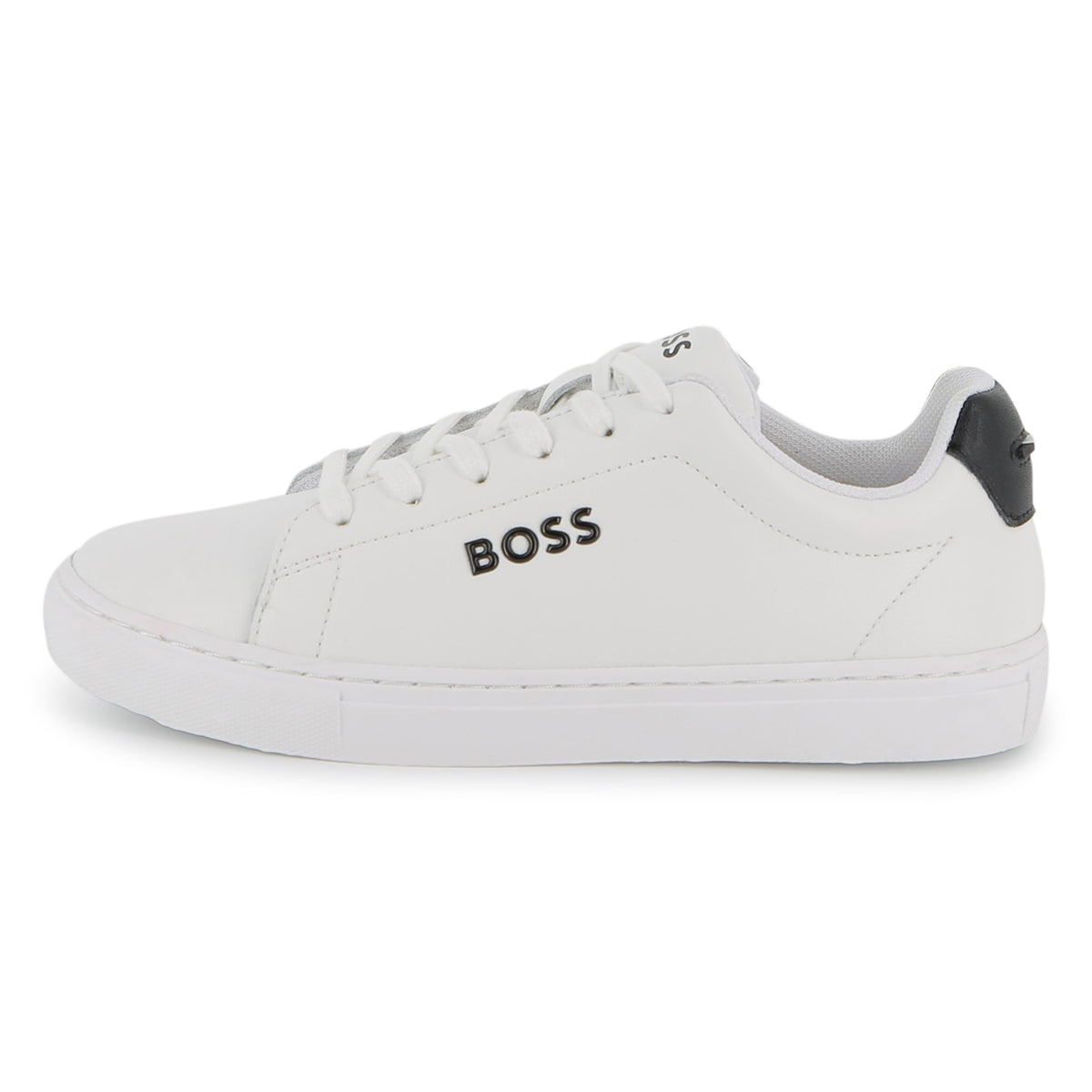 BOSS Boys White Sneakers